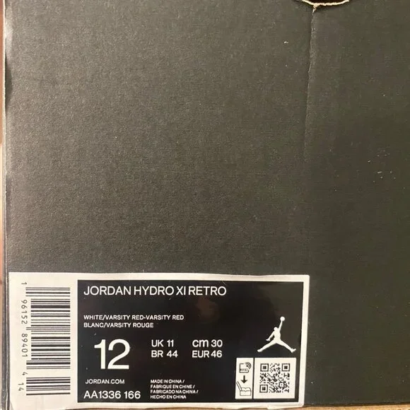 Men's 12 (US) Jordan Hydro XI Retro Slides - Picture 2 of 4